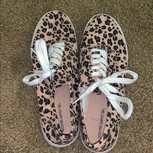 Leopard Print Vans